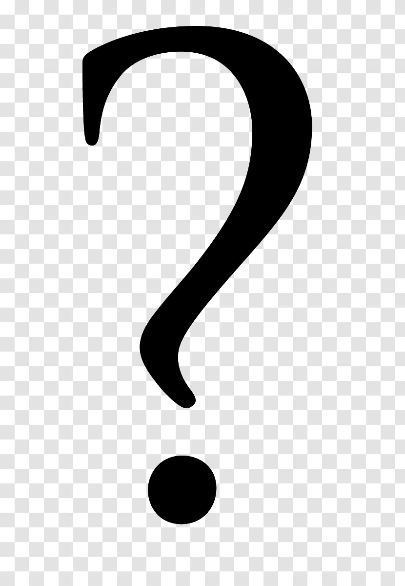 Brand Black And White Pattern - Mobile Phones - Question Mark Transparent PNG