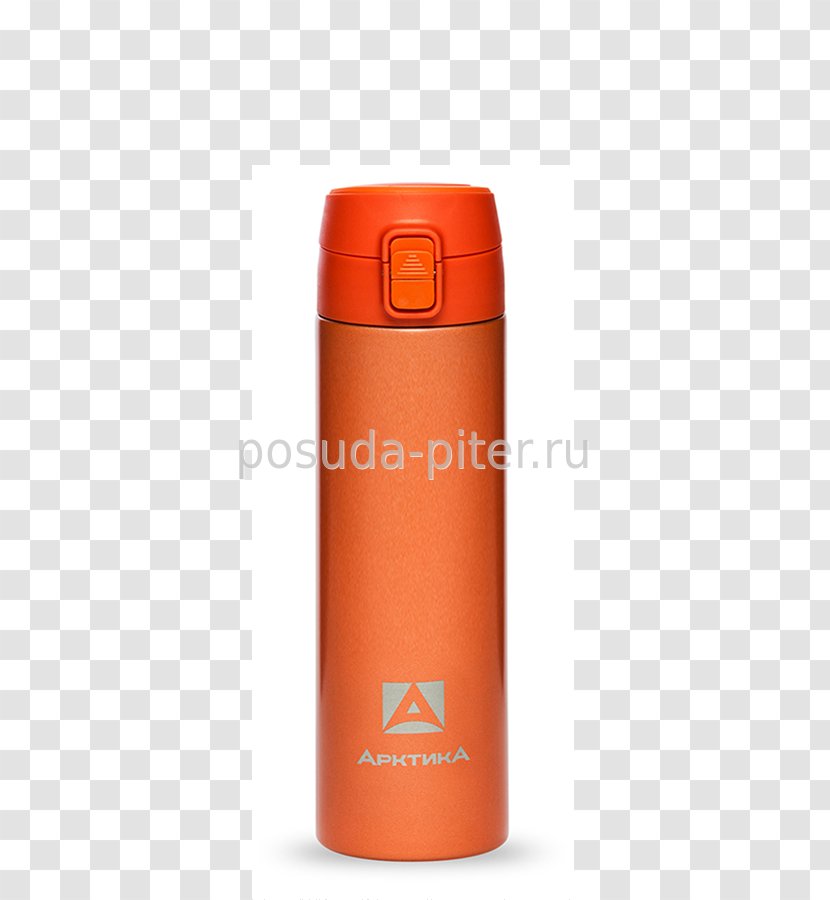 Bottle Thermoses - Orange Transparent PNG