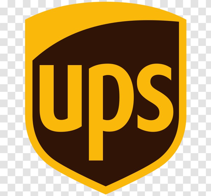 United Parcel Service The UPS Store Logo - Freight Transport - Yellow Transparent PNG
