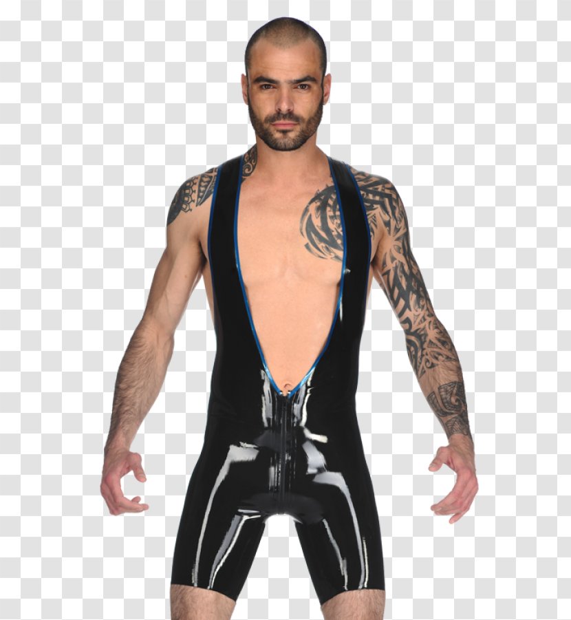 Clothing Wetsuit Catsuit The Dress - Cartoon - Wrestler Suit Transparent PNG