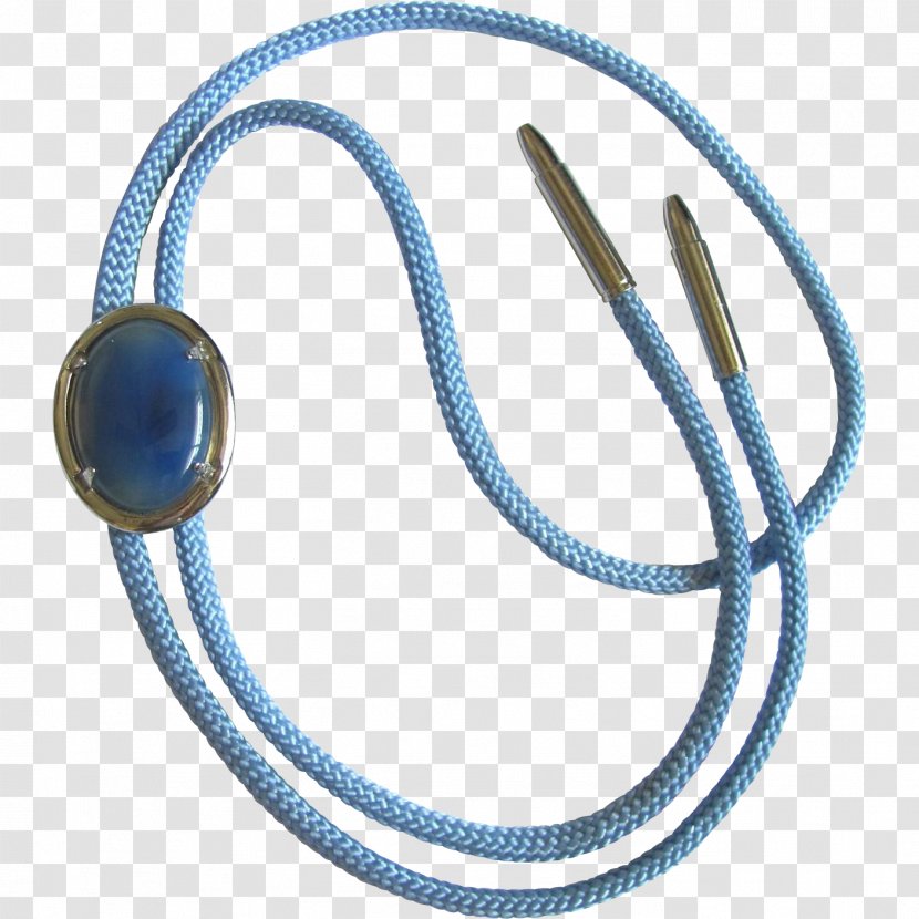 Bolo Tie Cobalt Blue Jewellery Necktie Transparent PNG