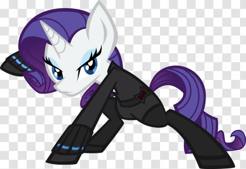 Pony Rarity Black Widow Applejack Clint Barton - Heart - Captain Vector Transparent PNG