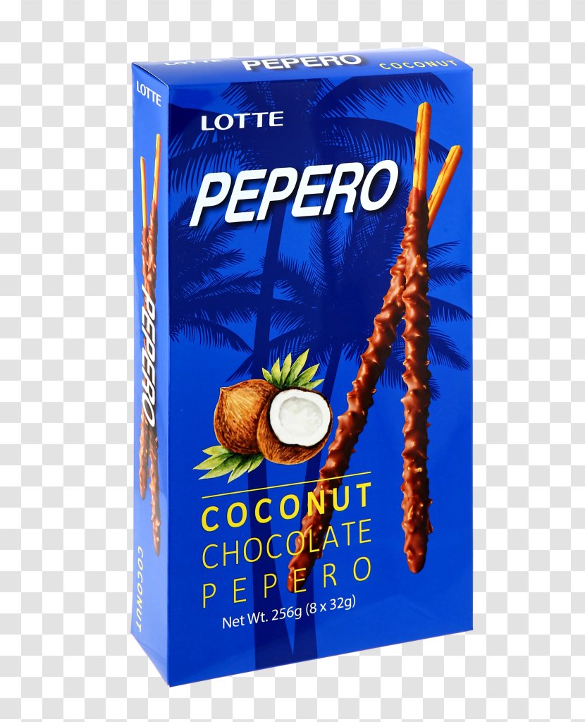 Pepero Pocky Chocolate Chip Cookie Biscuits Coconut Transparent PNG