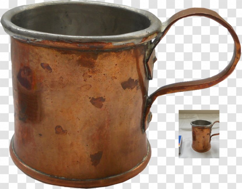Pottery Mug Copper Cup Transparent PNG