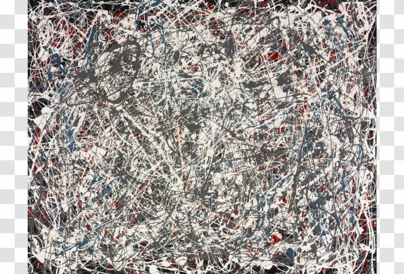 No. 5, 1948 Jackson Pollack Abstract Art Painting - Scrap - Pollock Transparent PNG