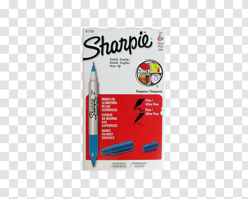 Sharpie Marker Pen Permanent - Pencil Transparent PNG