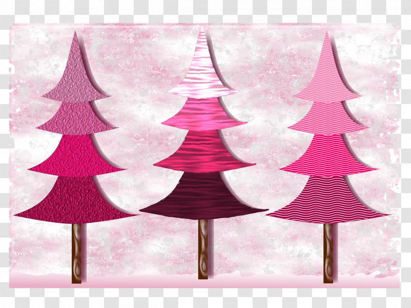 Christmas Tree Clip Art - Stock Photography - Pink Transparent PNG