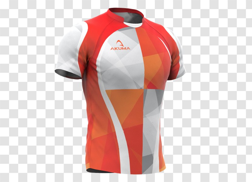 Jersey T-shirt Rugby Shirt Polo - Active - Formfitting Garment Transparent PNG