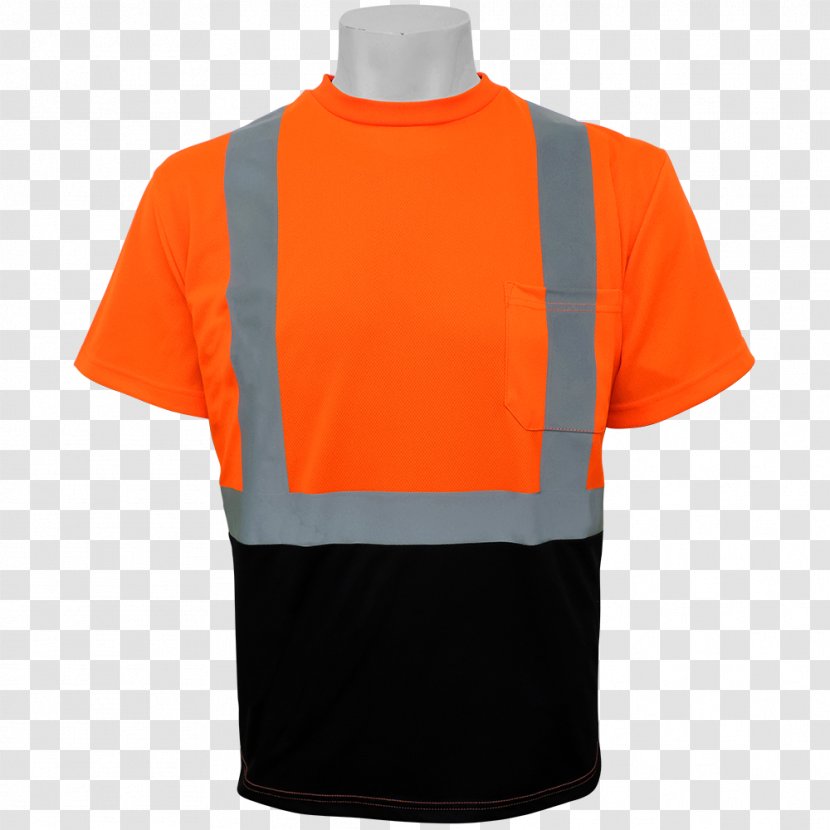 T-shirt Sleeve High-visibility Clothing - Hood - Safety Vest Transparent PNG