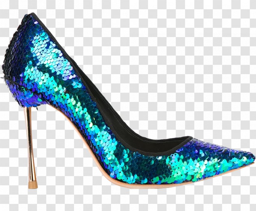 Court Shoe Slipper Flip-flops High-heeled - Sandal Transparent PNG