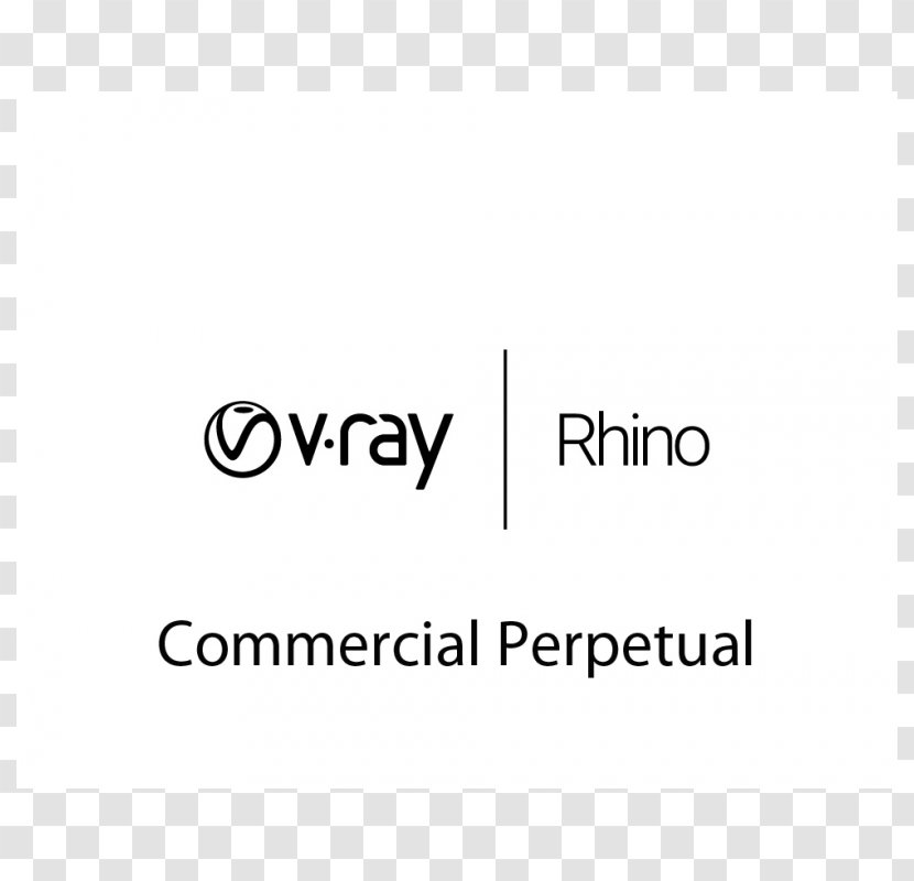 Document Logo Render Farm Product Design V-Ray - Black - Rhino Transparent PNG