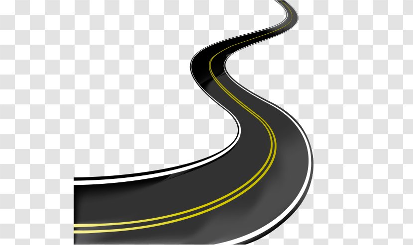 Vector Graphics Clip Art Road Illustration - Curve - Conduire Permis De Transparent PNG