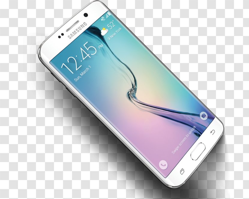 Samsung Galaxy S6 Edge Android Telephone IPhone - Electronic Device - S6edga Transparent PNG