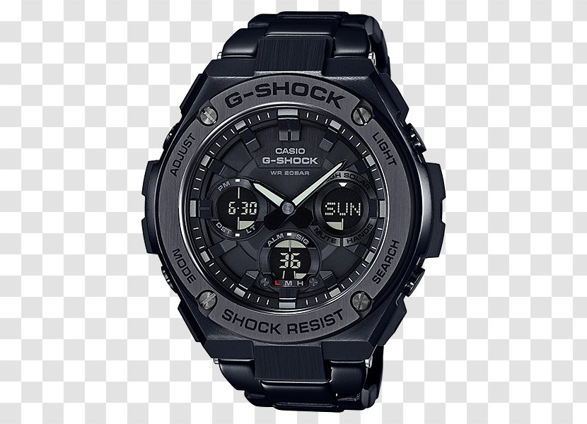 G-Shock G-Steel GSTS100 Shock-resistant Watch Casio - Shockresistant Transparent PNG