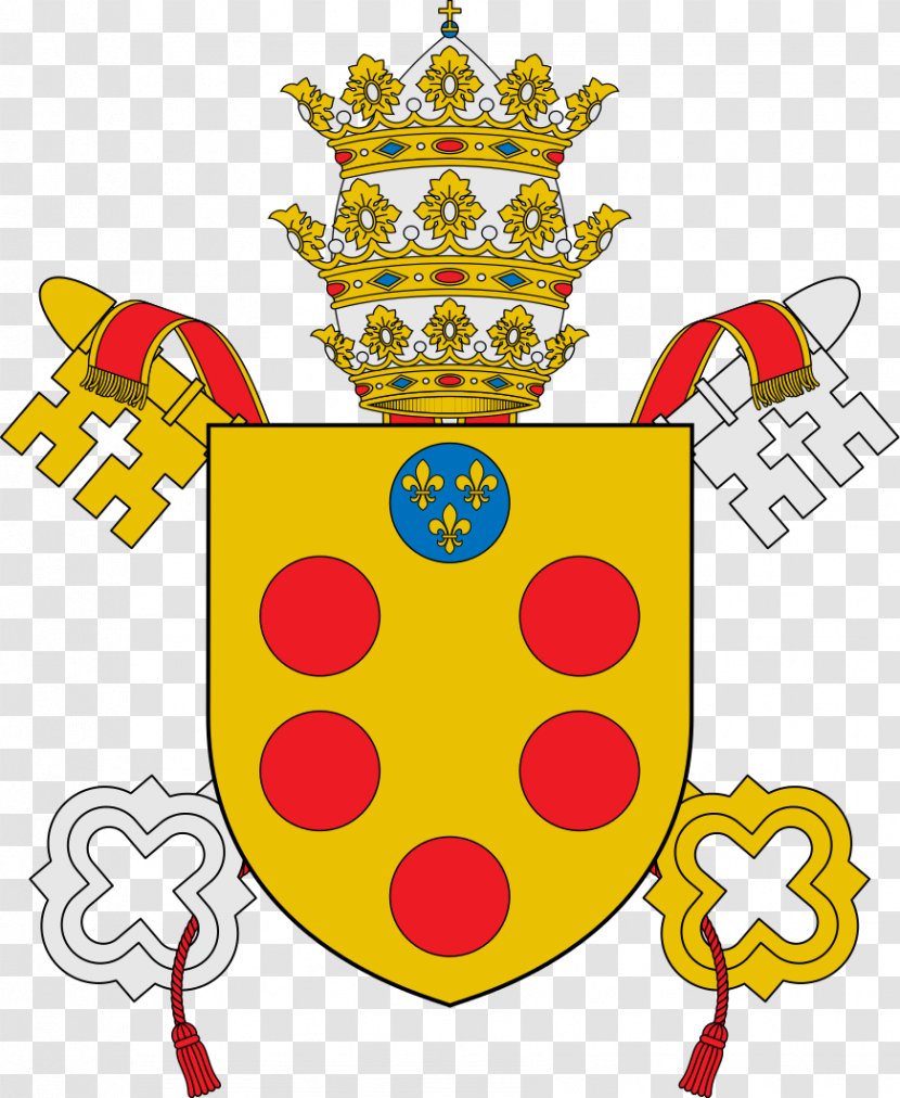 Vatican City House Of Medici Papal Coats Arms Coat Pope - Paul Iii - Crest Transparent PNG