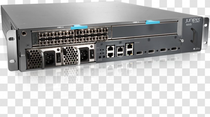 Juniper Networks MX-Series Router Computer Network M Series - Audio Equipment - Rack Transparent PNG