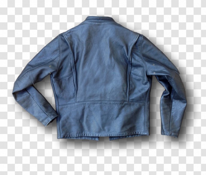 Leather Jacket Outerwear Sleeve Denim - Cafxe9 Racer Transparent PNG