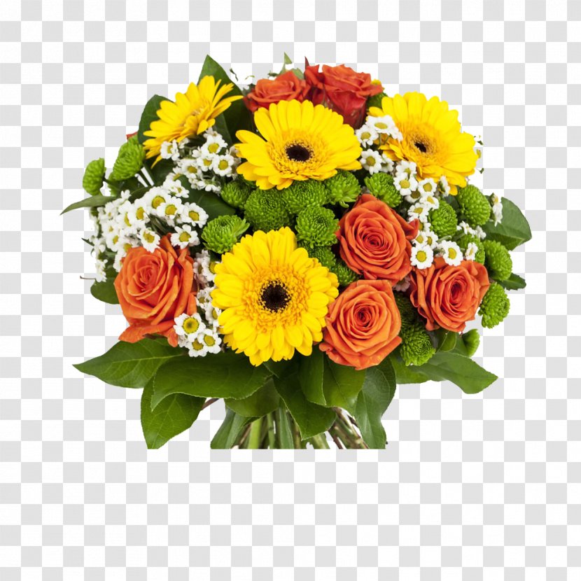 Flower Bouquet FlowerStory Kwiatowa Dostawa Blomsterbutikk - Interflora - Yellow Material Transparent PNG