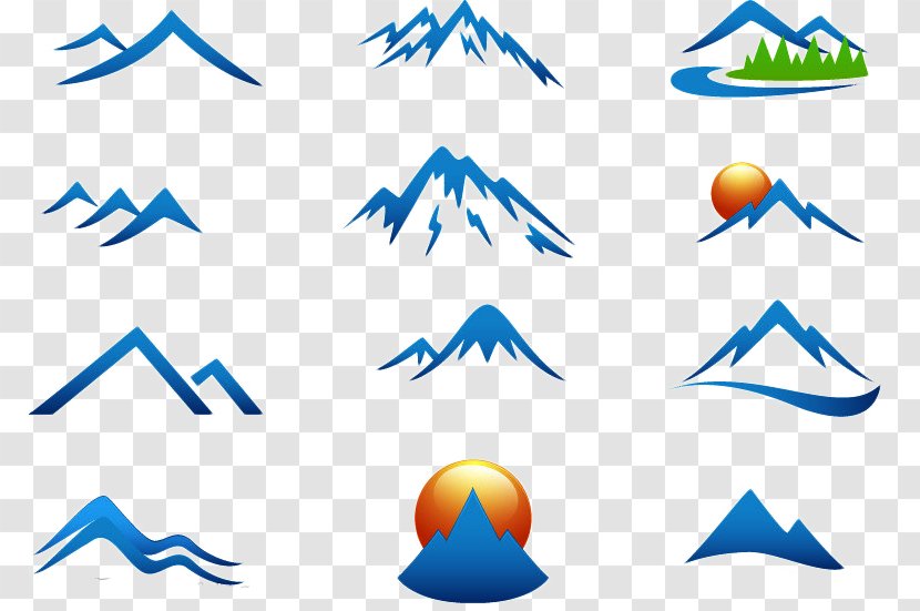 Logo Mountain Royalty-free Clip Art - Symbol - Alpine Peaks Flag Transparent PNG