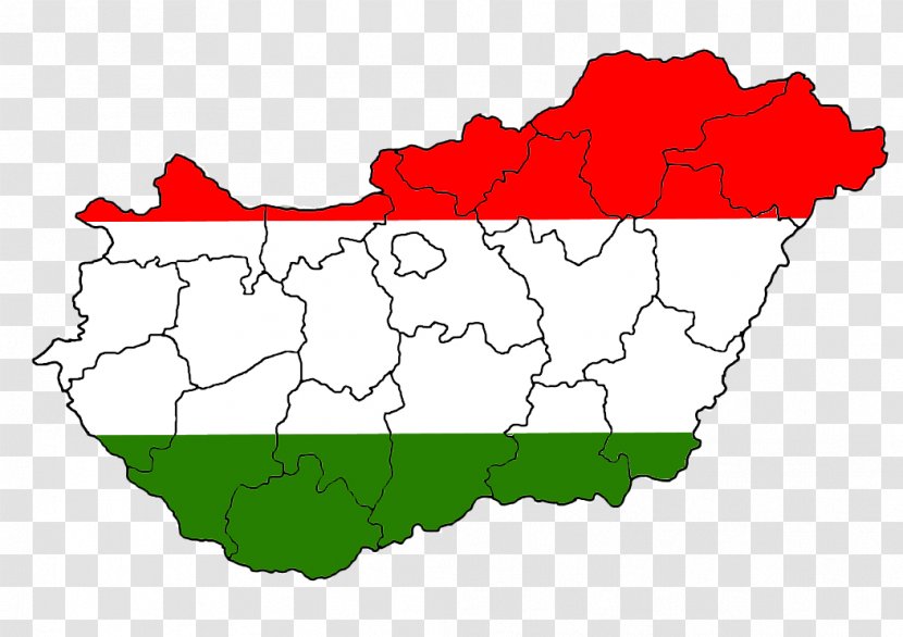 Flag Of Hungary Hungarian People's Republic Map - National Transparent PNG