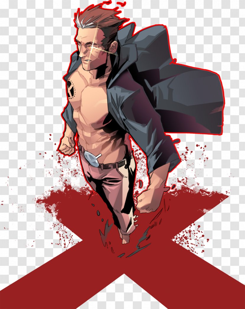 Nate Grey Wolverine Marvel Comics Deadpool - Watercolor - X Man Transparent PNG
