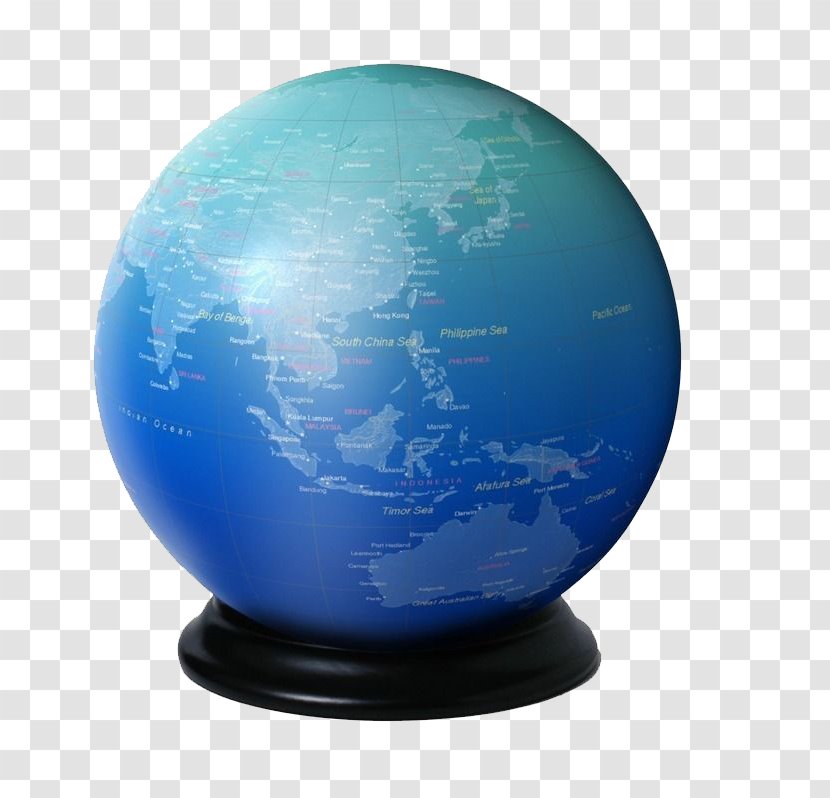 Earth Globe - Blue Transparent PNG
