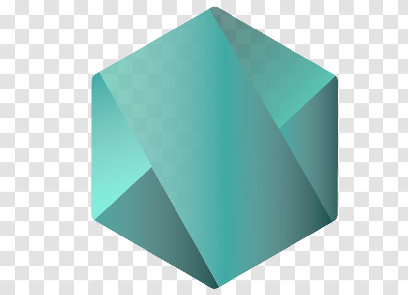 Rectangle Triangle - Aqua - Get Started Transparent PNG