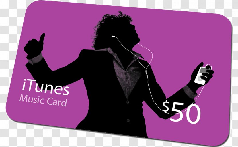 Gift Card ITunes Store Discounts And Allowances - Silhouette Transparent PNG