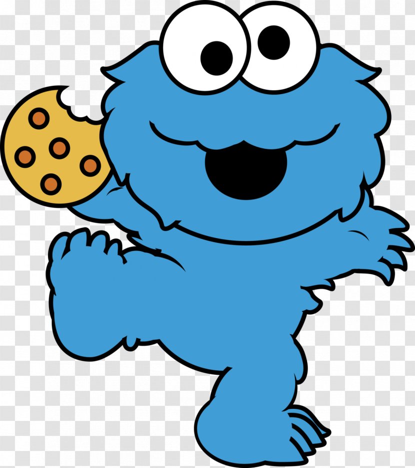 Happy Birthday, Cookie Monster Elmo Biscuits Clip Art - Birthday - Eating Cookies Cliparts Transparent PNG