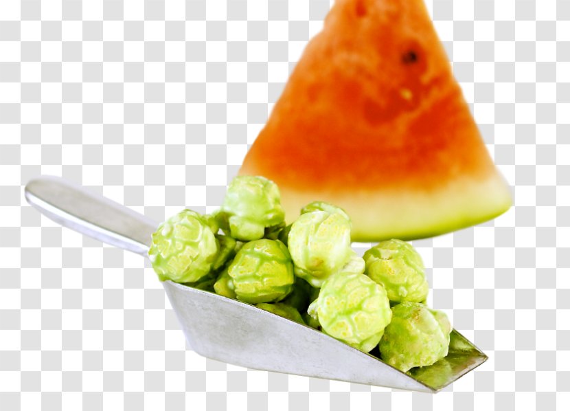 Popcorn Melon Flavor Food Garnish - Dish Transparent PNG