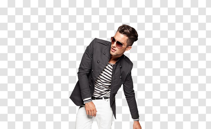 Leather Jacket Blazer Hairstyle Dress Shirt Transparent PNG