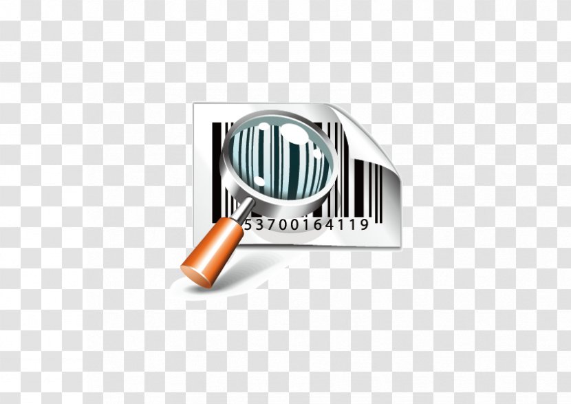 Cargo Transport Icon - Cdr - Vector Magnifying Glass Barcode Transparent PNG