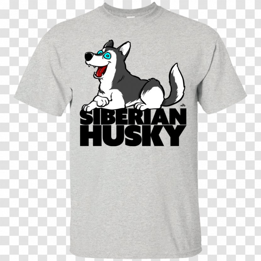 Siberian Husky T-shirt Alaskan Malamute Samoyed Dog Puppy - Tshirt Transparent PNG