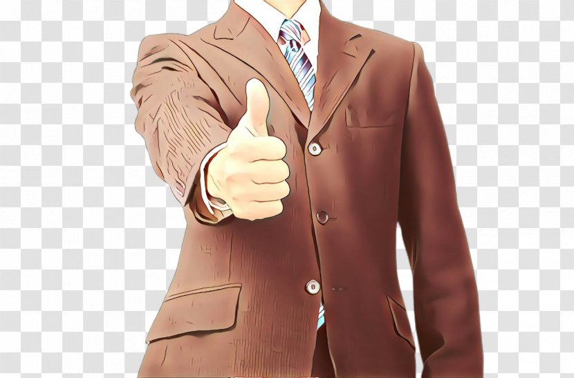 Clothing Outerwear Jacket Suit Brown - Sleeve Formal Wear Transparent PNG
