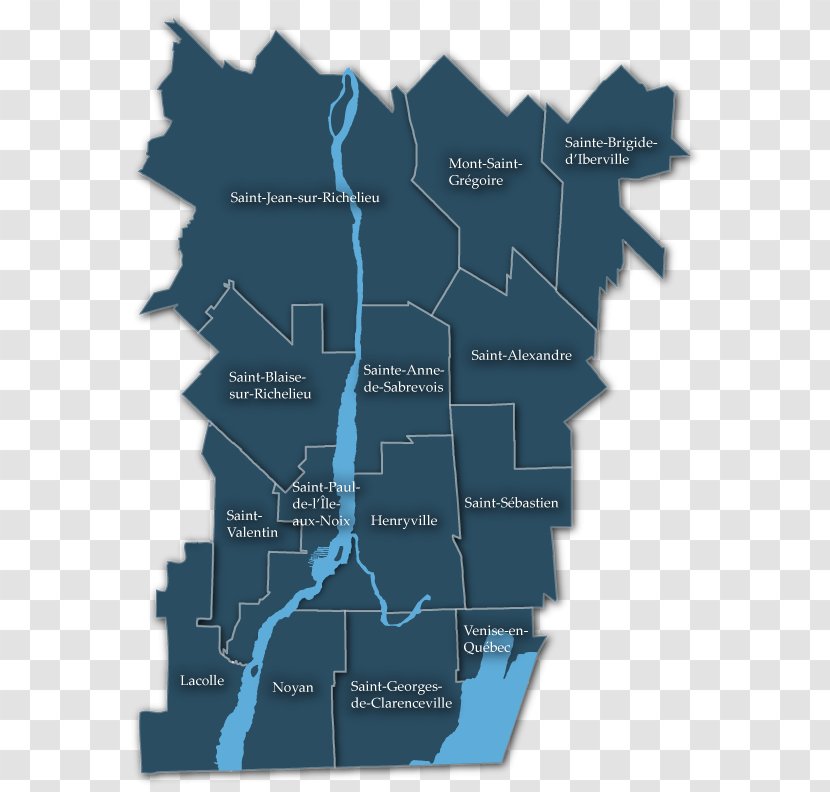 Sainte-Brigide-d'Iberville, Quebec Rouville Regional County Municipality MRC Du Haut-Richelieu Rue Richelieu - Map Transparent PNG