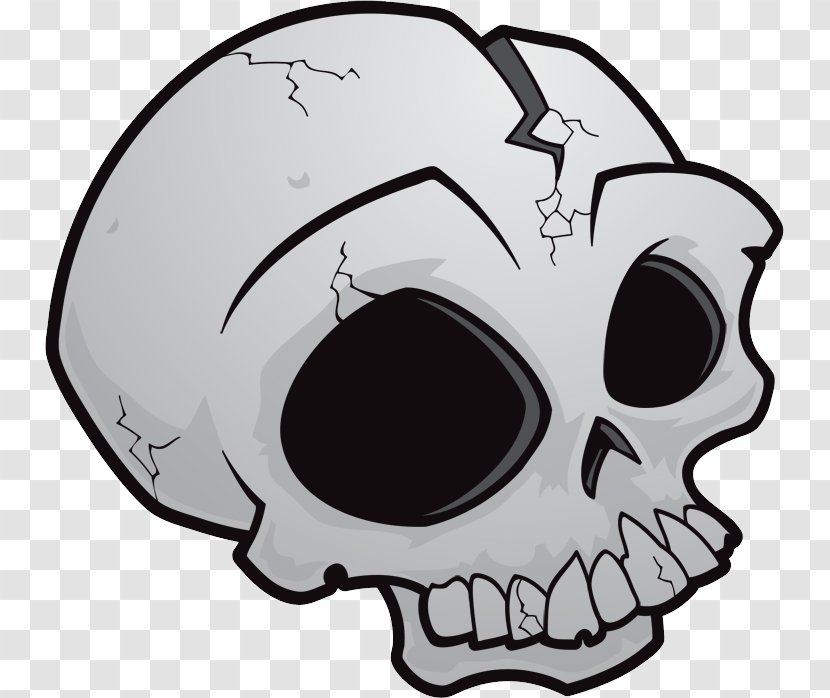 Skull Drawing Cartoon Clip Art - Skeleton Transparent PNG