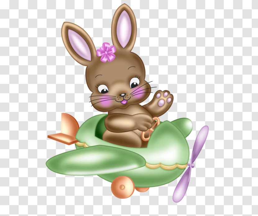 Easter Bunny - Cartoon - Rabbit Animation Transparent PNG