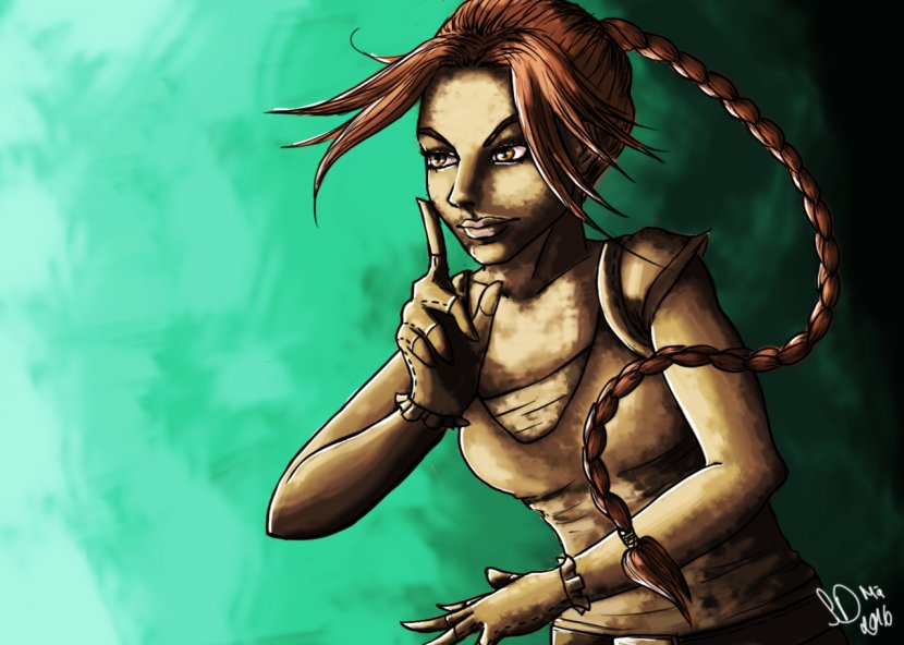 Tomb Raider Square Enix Co., Ltd. Fiction Crystal Dynamics Art - Heart - Lara Croft Transparent PNG