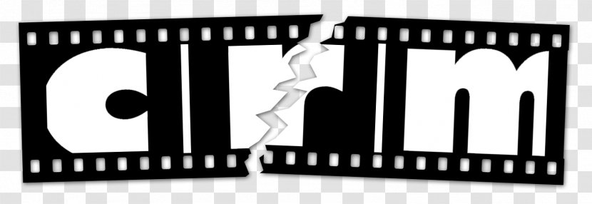 Photographic Film Black And White Monochrome Photography Logo - Filmstrip Transparent PNG