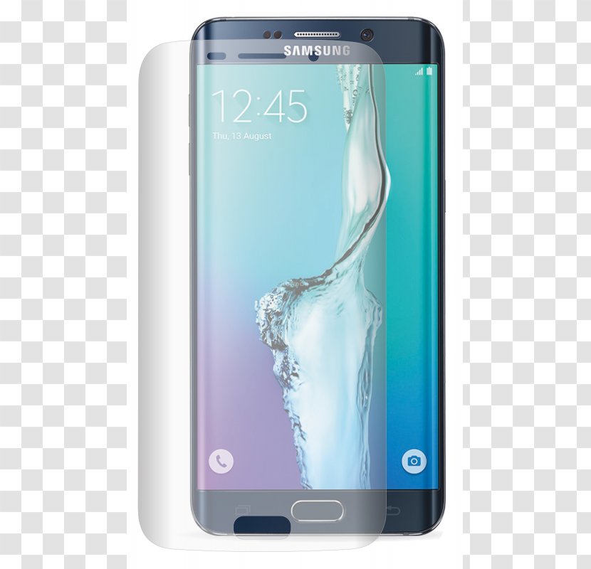 Samsung Galaxy S6 Edge Android Smartphone - Electronic Device - Edg Transparent PNG