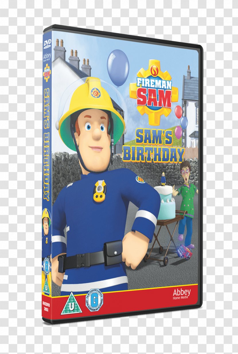 Fireman Sam Sam's Birthday Fun Run DVD Transparent PNG