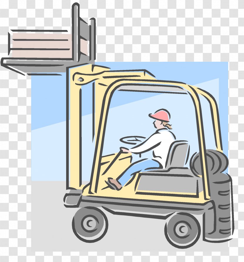 Interphex Clip Art Forklift Warehouse FDA Warning Letter - Cartoon - Safety Transparent PNG