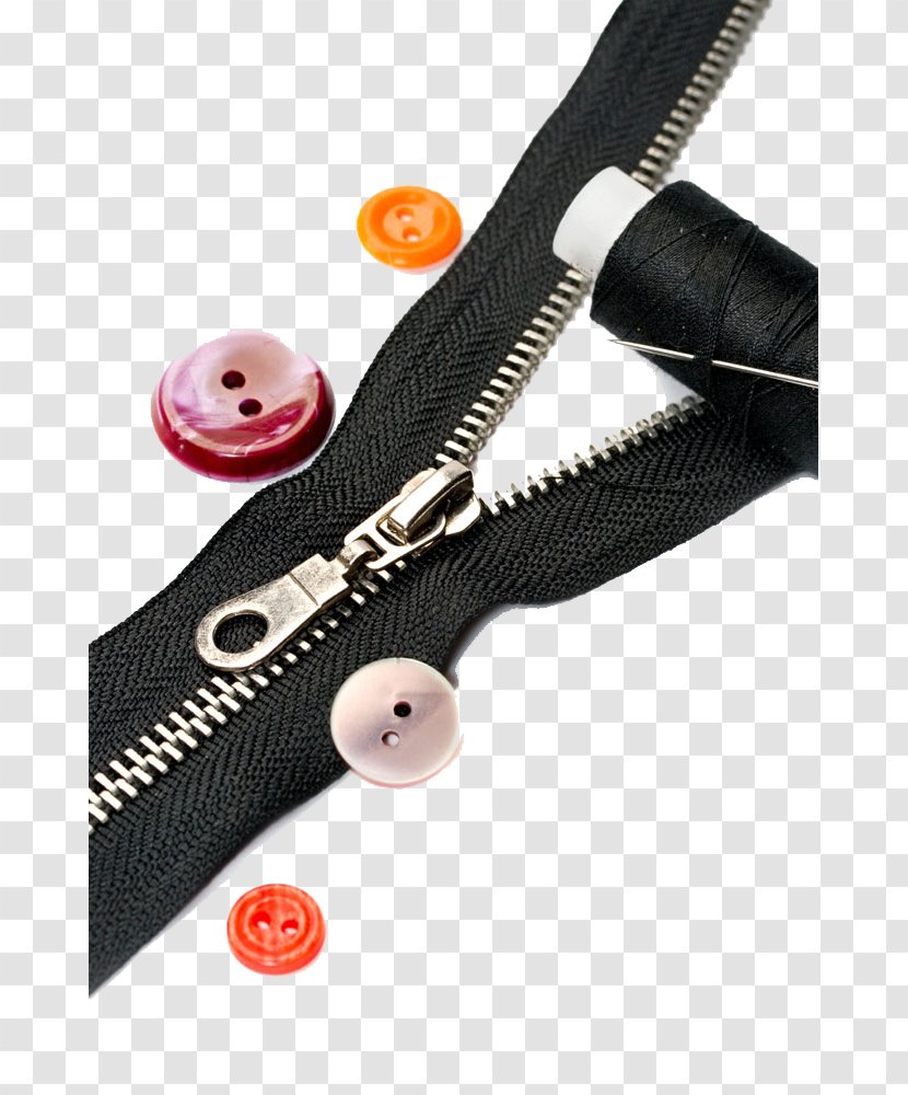Button Stock Photography Hand-Sewing Needles - Zipper - Drawing And Buttoning High-definition Deduction Material Transparent PNG