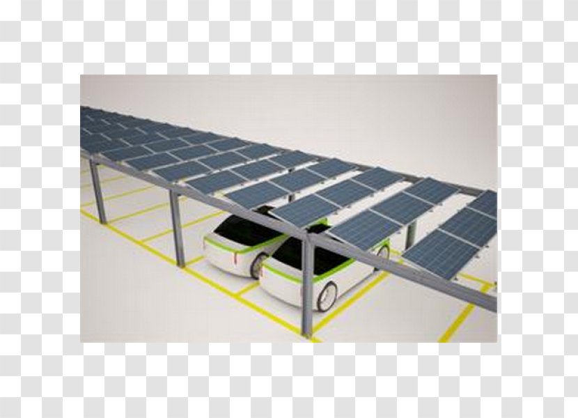 Solar Power Photovoltaic System Roof Panels Car Park - Energy Transparent PNG