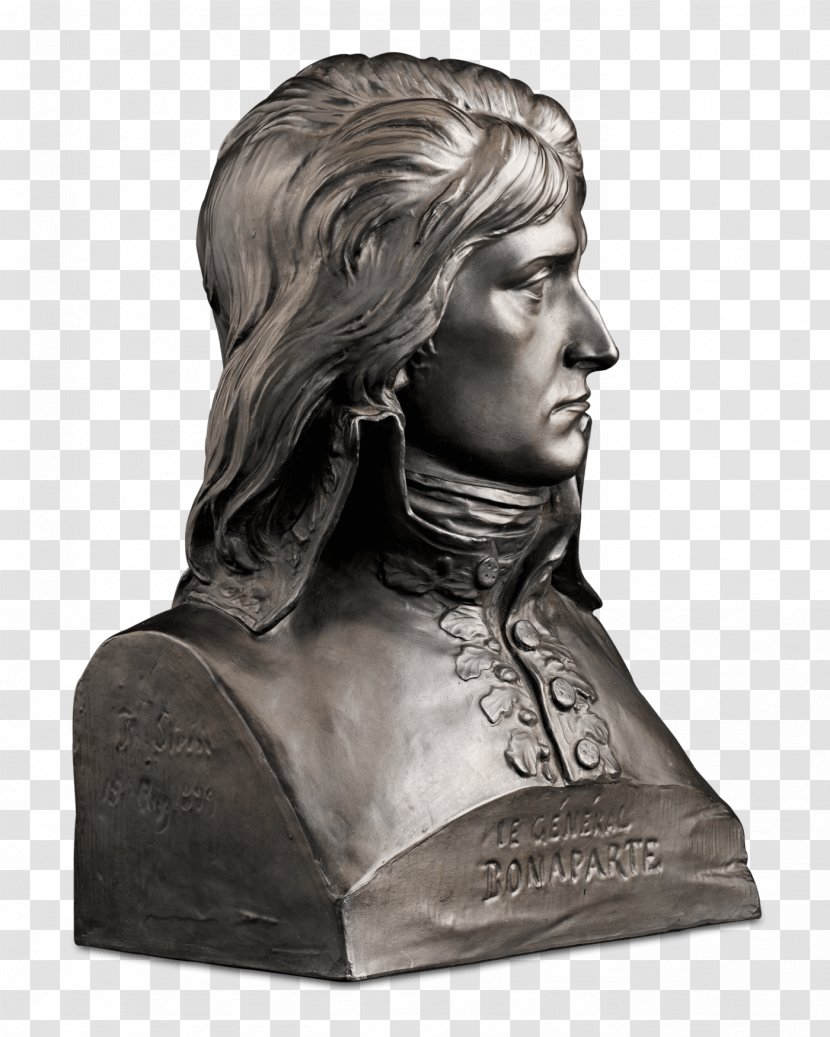 Bust Equestrian Statue Of Napoleon Sculpture Bronze - Bonaparte Cliparts Transparent PNG
