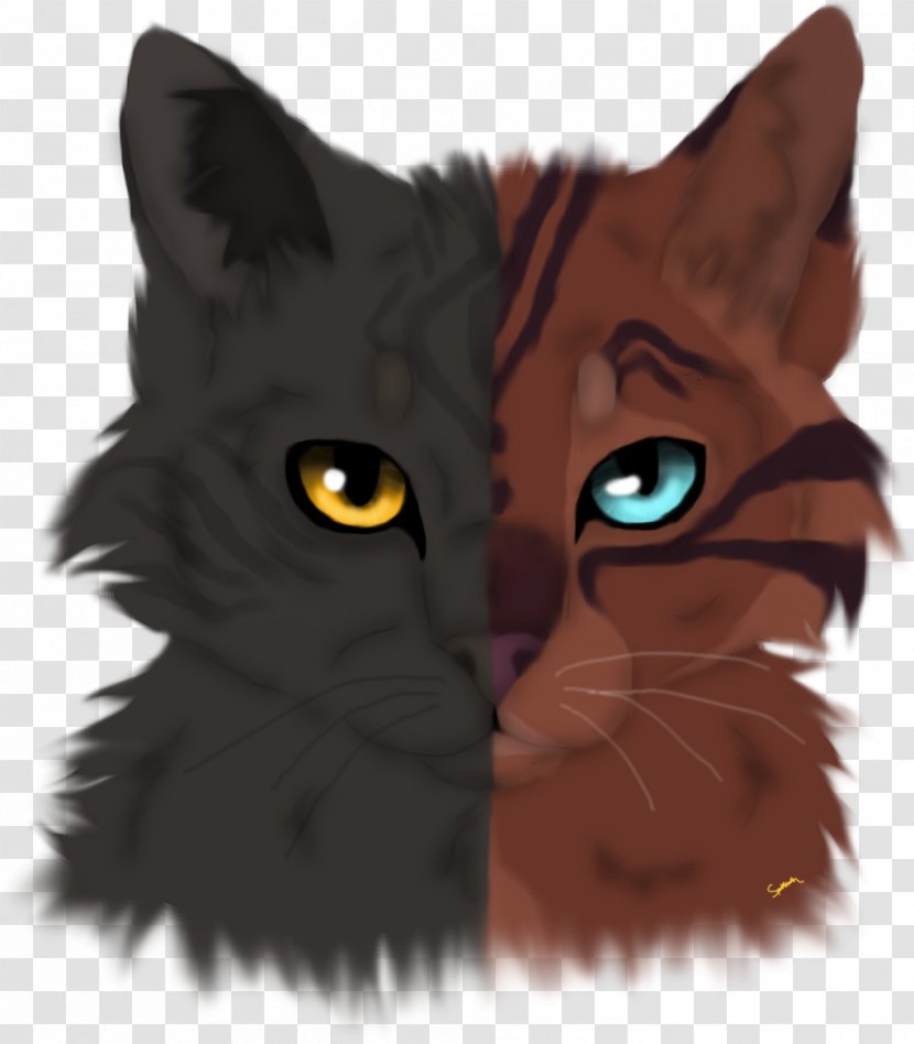 Black Cat Whiskers Domestic Short-haired Art - Shorthaired Transparent PNG