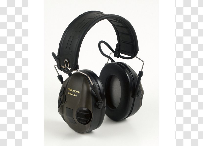 Earmuffs 3M Peltor SportTac Hearing - Headset - Ear Transparent PNG