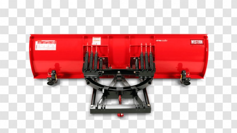 Machine Snowplow Western Products Plough Spreader - Snow Removal - Hardware Transparent PNG