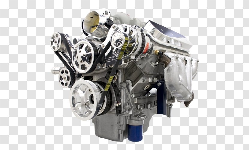 LS Based GM Small-block Engine Chevrolet Camaro Cylinder Block Serpentine Belt - Machine Transparent PNG