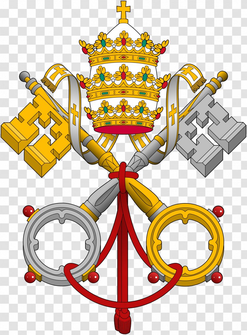 Coats Of Arms The Holy See And Vatican City Pope Coat - Saint Peter - Francis Transparent PNG